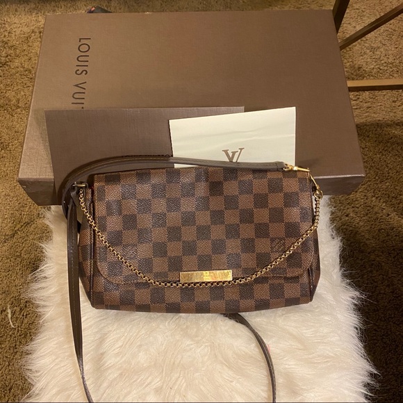 Louis Vuitton Handbags - Authentic Louis Vuitton Favorite MM Damier Ebene